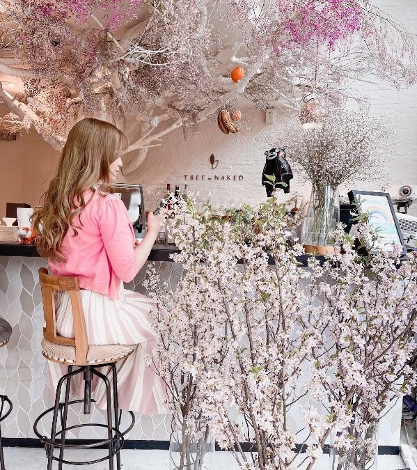 桜とドライフラワーがいっぱいのカフェ”TREE by NAKID yoyogipark”で、お花見気分♡